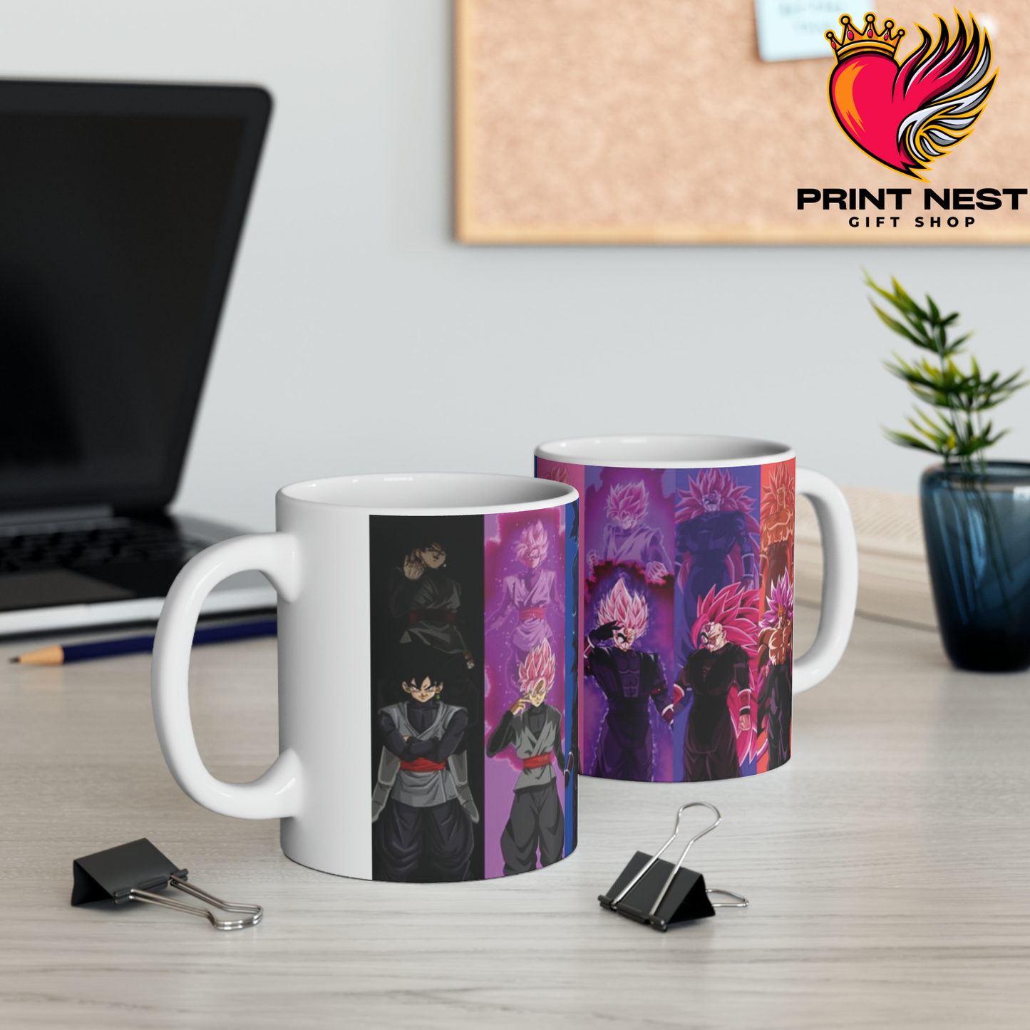 Super Saiyan Rose Mug