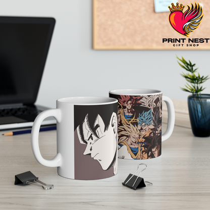 Goku's Transformation Mug