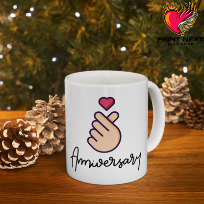 Happy Anniversary Mug For Couples