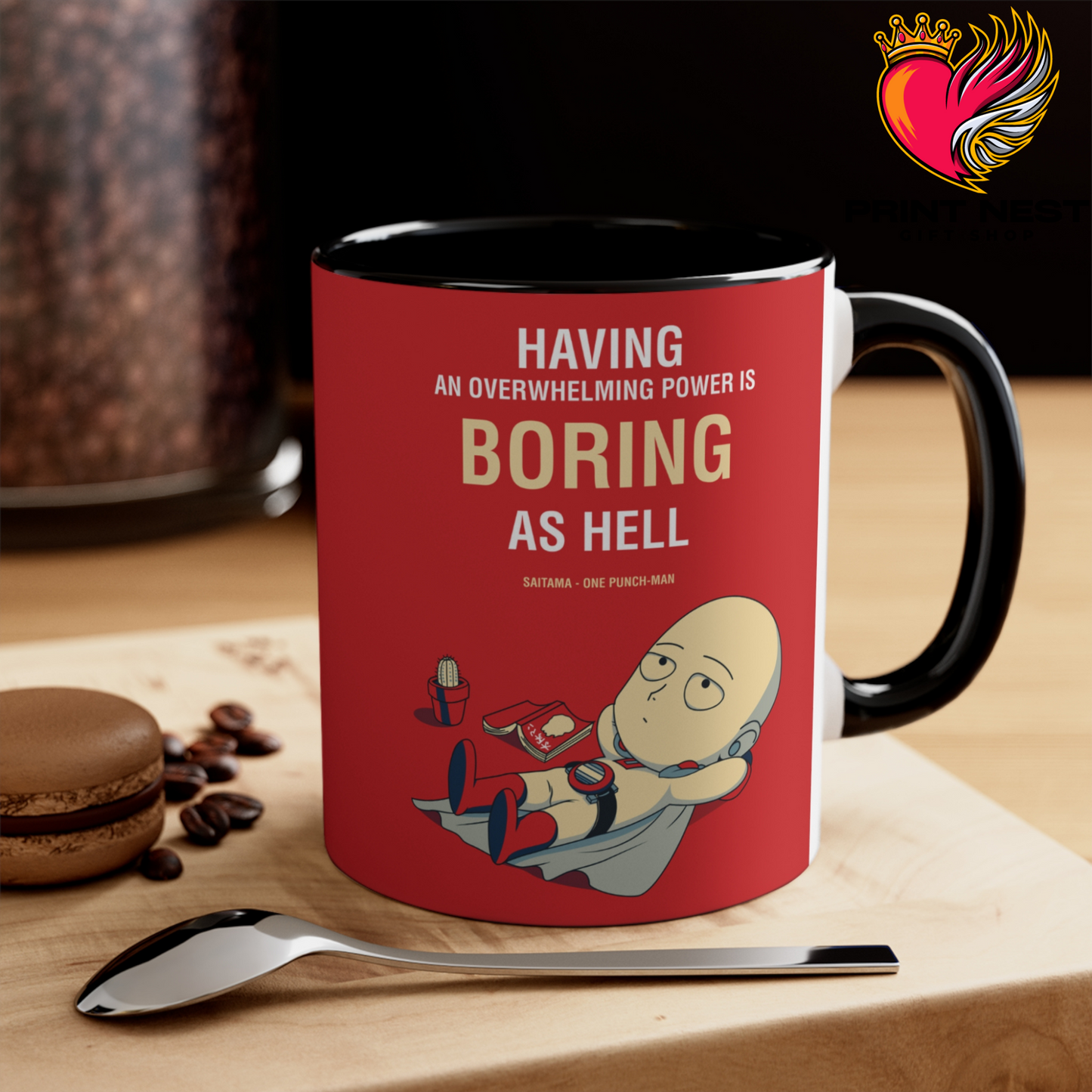 Saitama Quote Mug