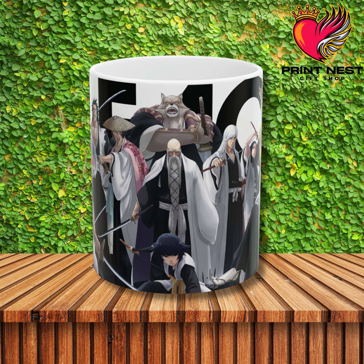 Gotei 13 Bleach Mug