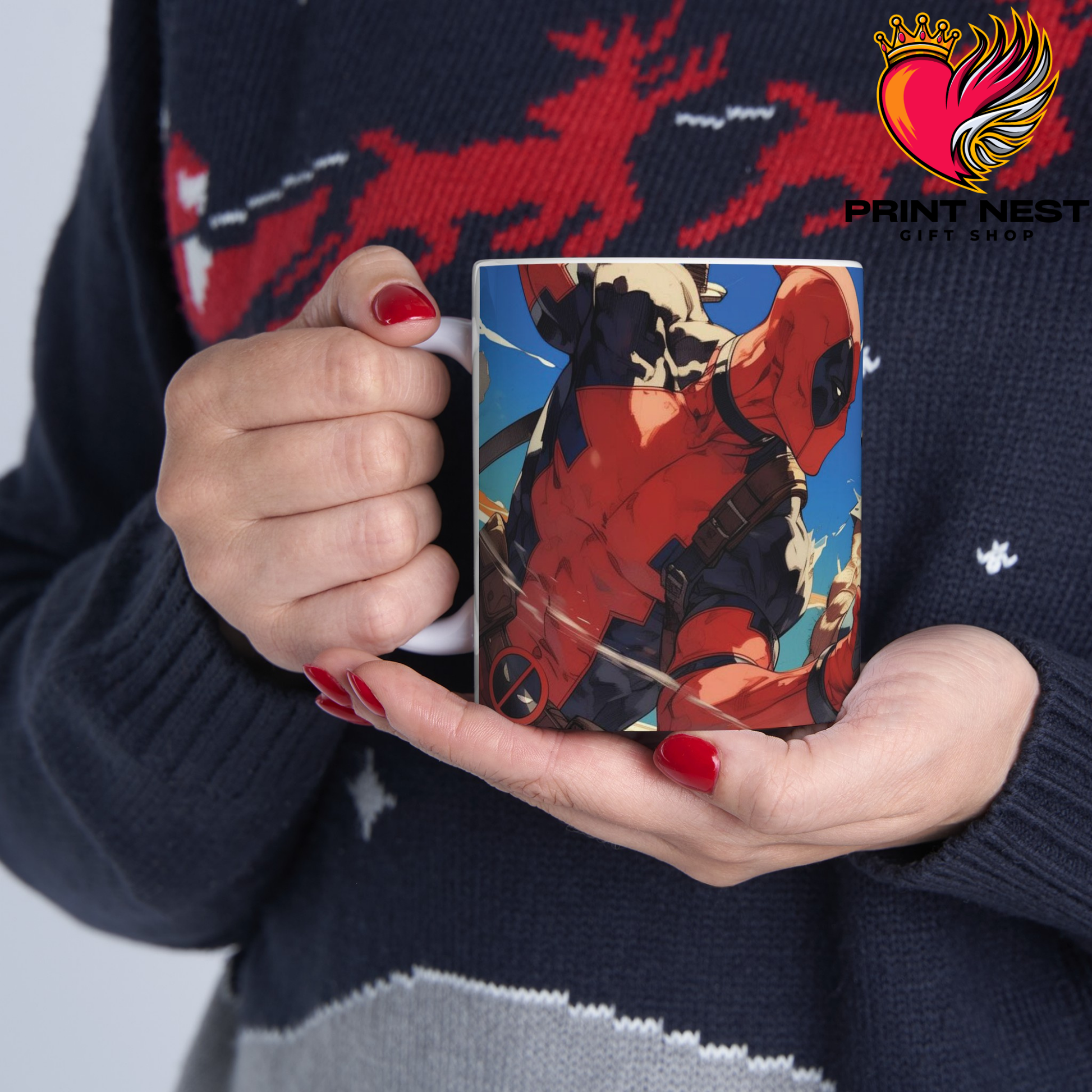 Deadpool vs Wolverine Mug