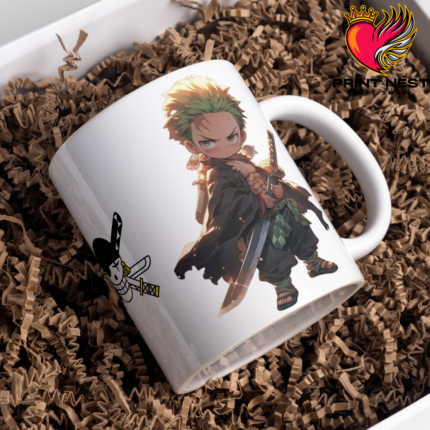 Cute Chibbi Zoro Mug