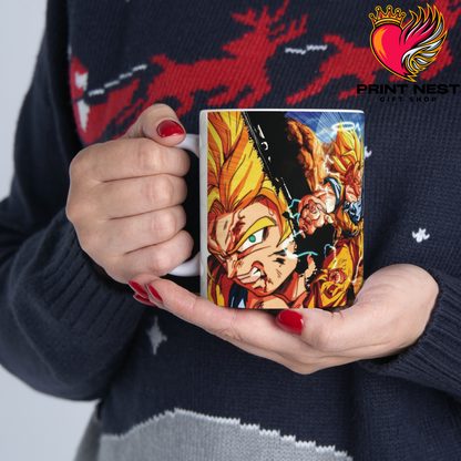 Goku vs Marjin Vegeta Mug