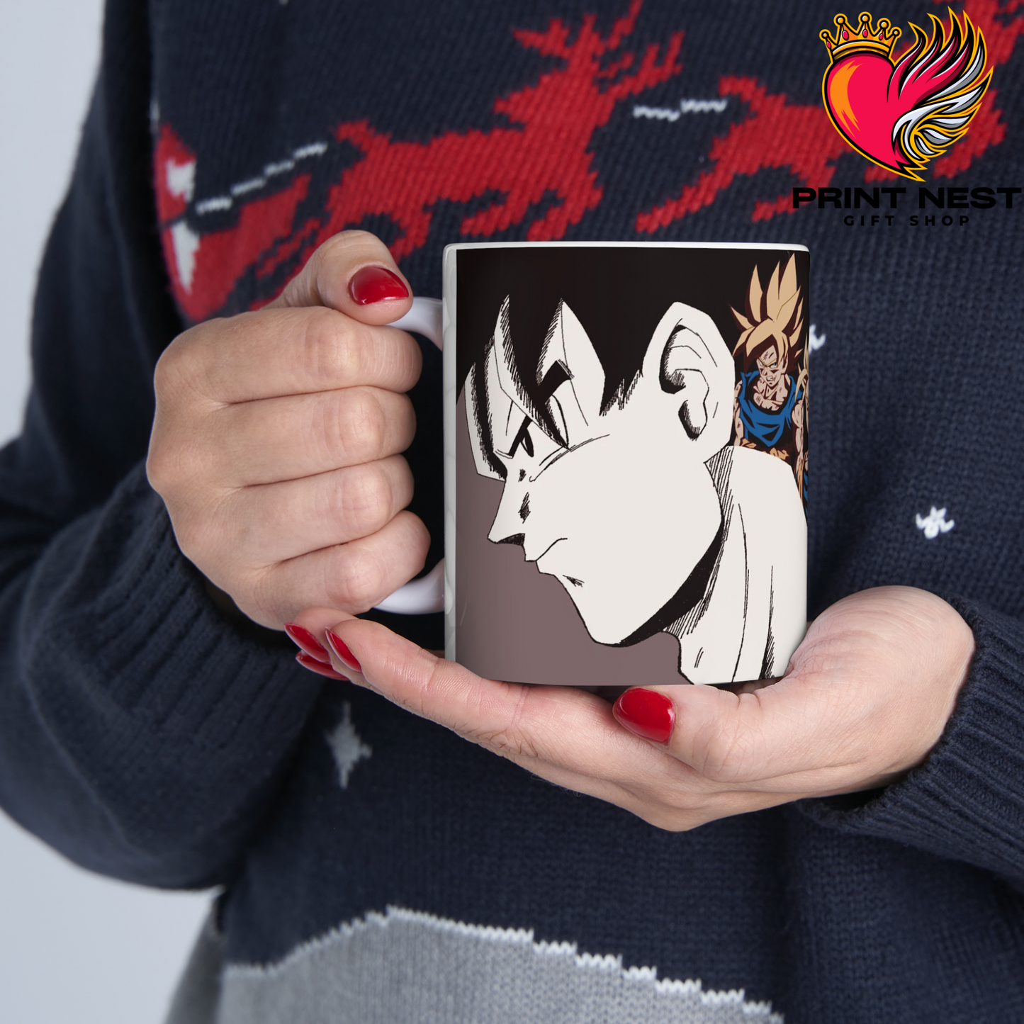 Goku's Transformation Mug