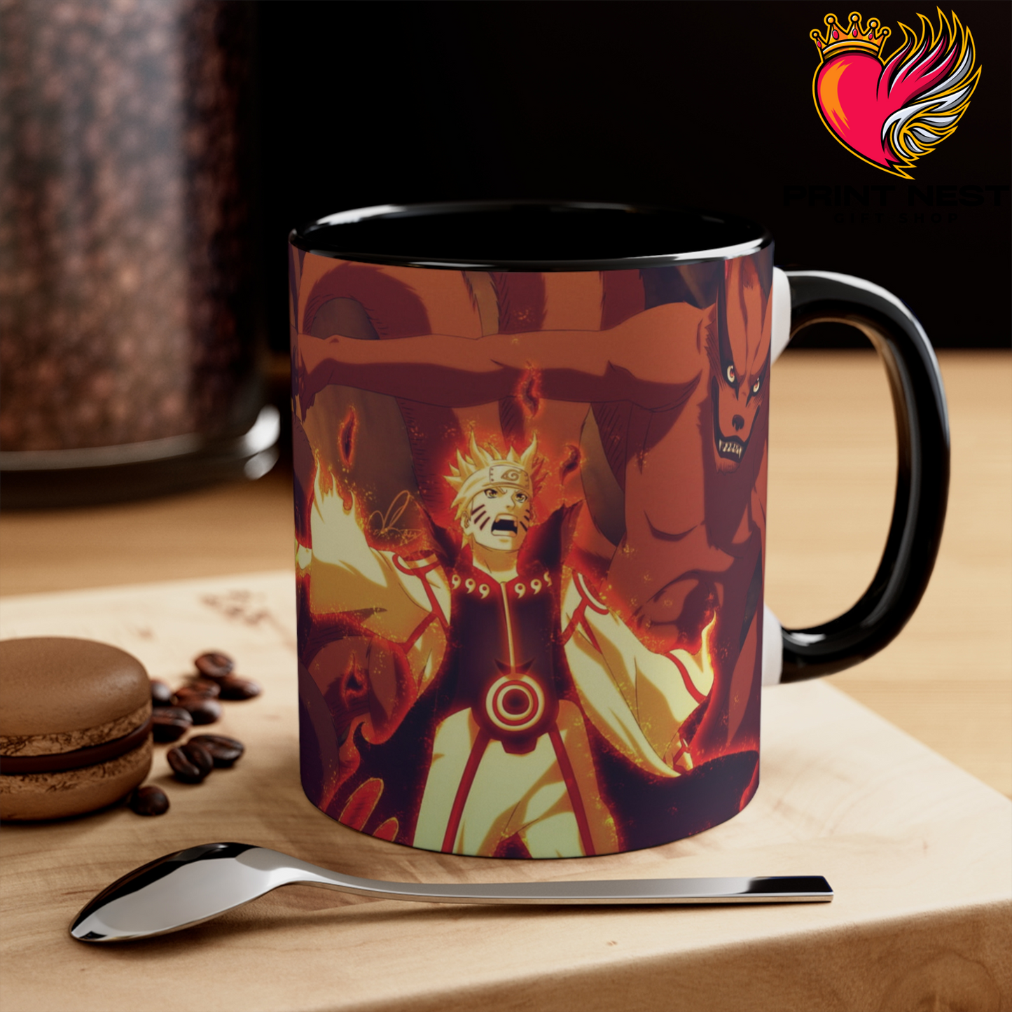 Dad & Son Kurama Mode Mug