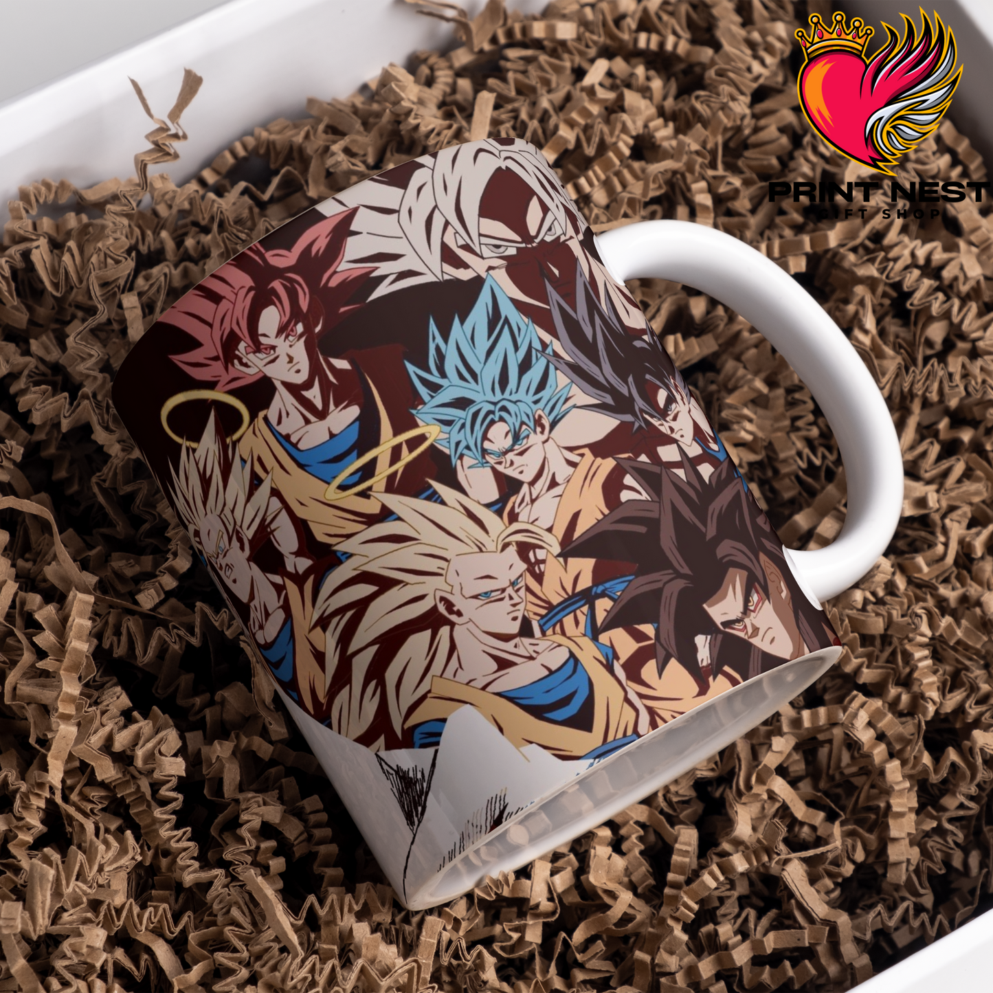 Goku's Transformation Mug