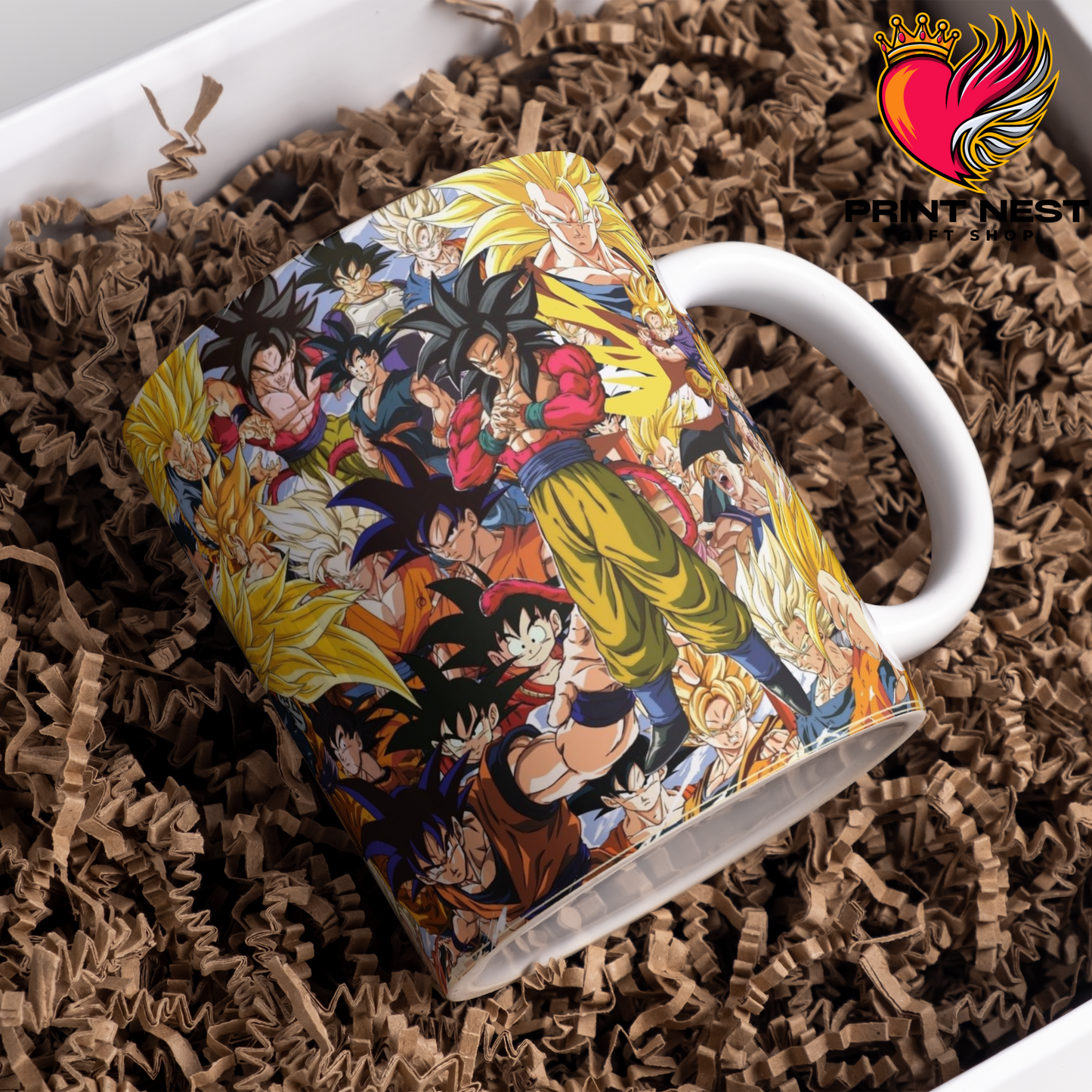 Goku's Transformation Mug 01