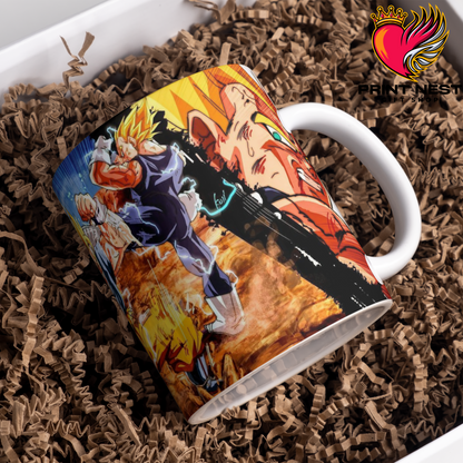 Goku vs Marjin Vegeta Mug