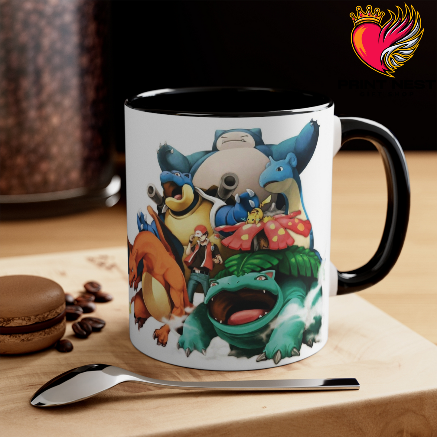 Red's Pokemon Mug