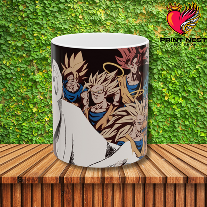 Goku's Transformation Mug