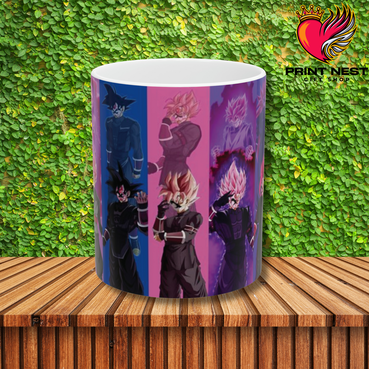 Super Saiyan Rose Mug