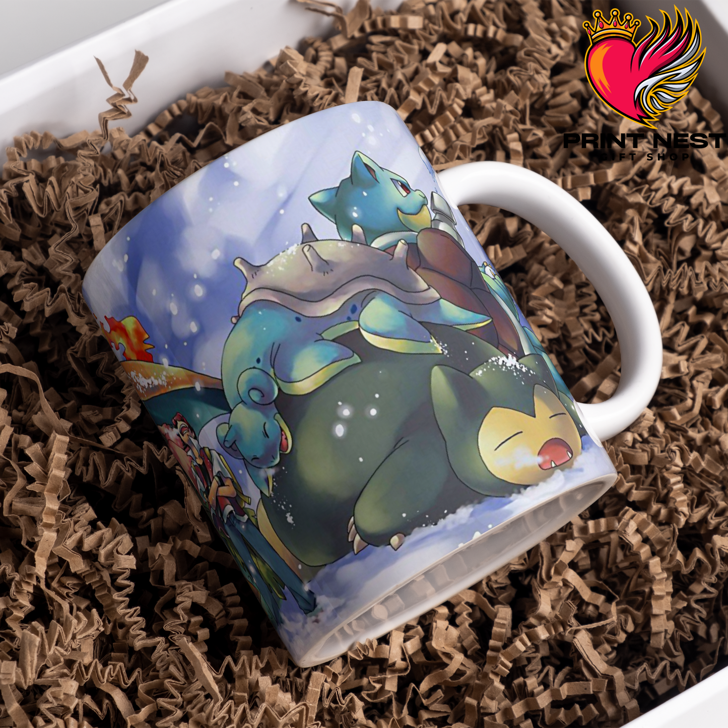 Red's Pokemon Team Mug