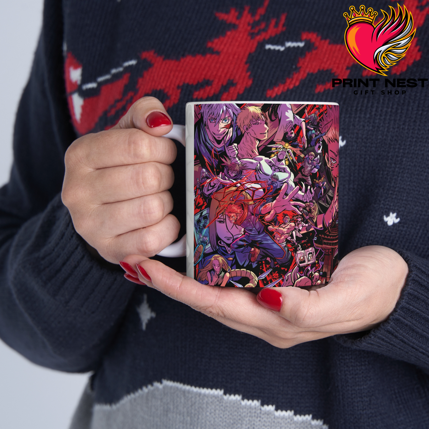 Jujutsu Kaisen Characters Mug