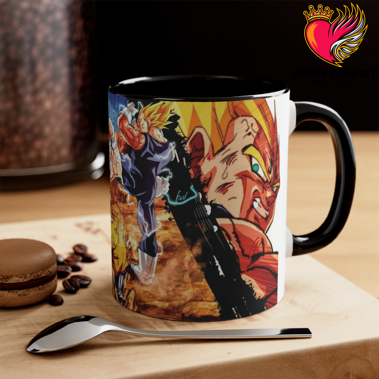 Goku vs Marjin Vegeta Mug