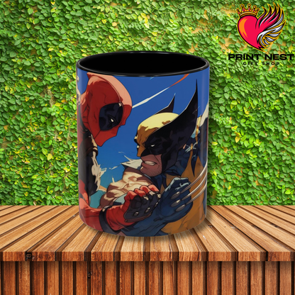 Deadpool vs Wolverine Mug