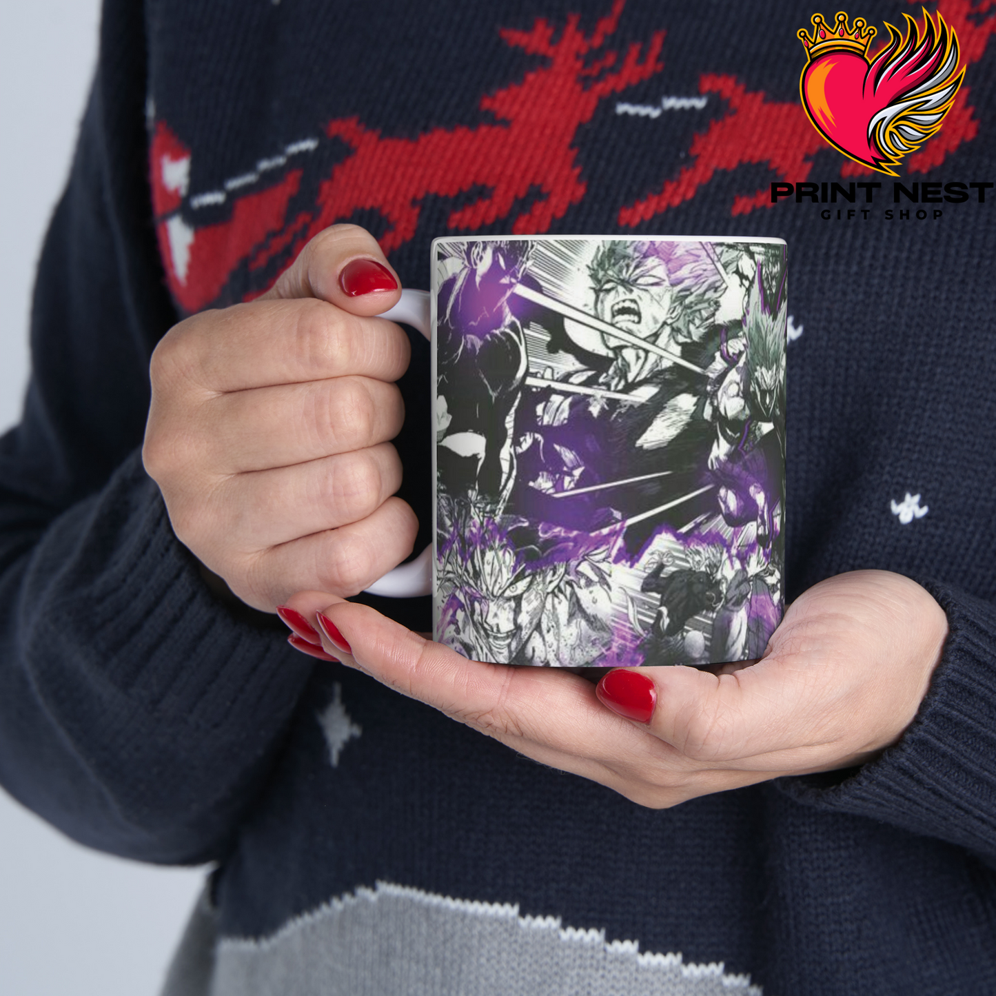 Garou The Hero Hunter Mug