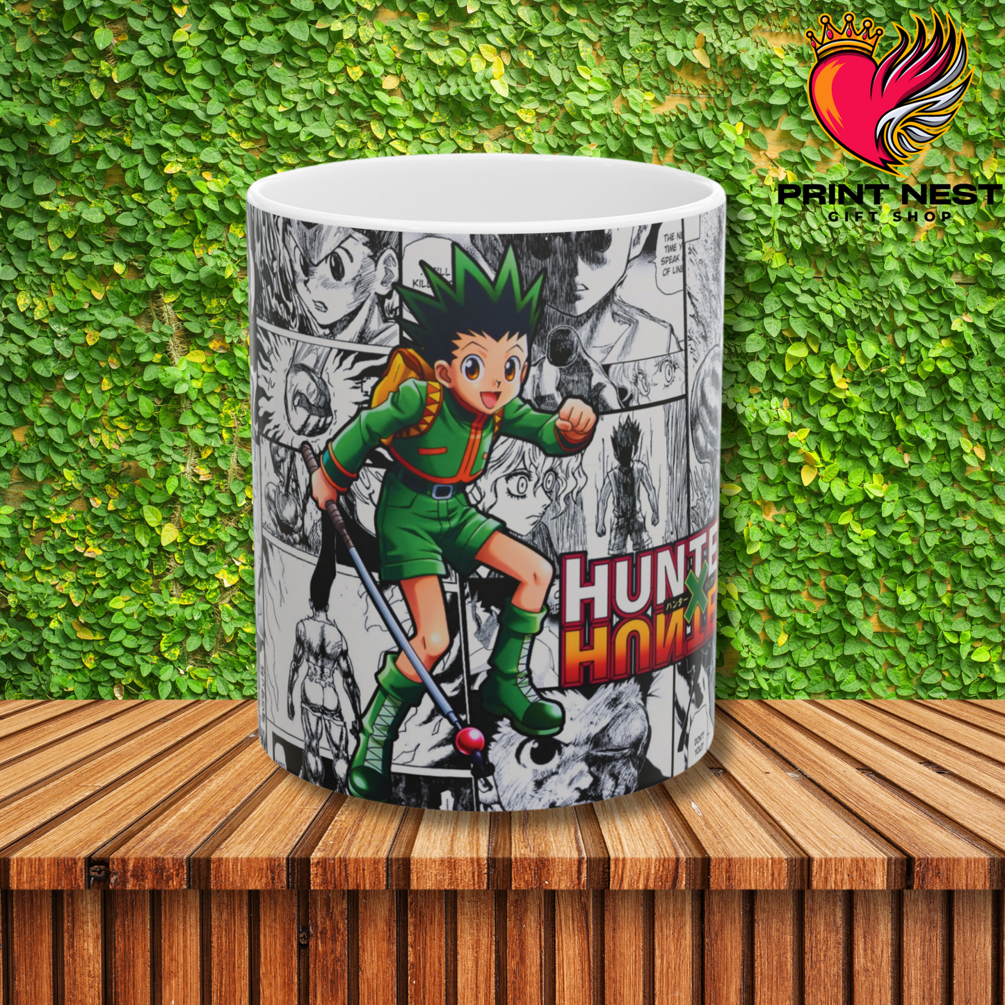 Gon Freecss mug