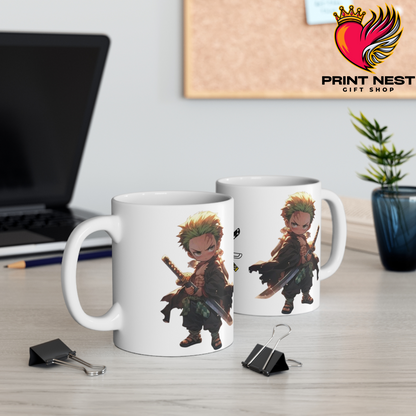 Cute Chibbi Zoro Mug