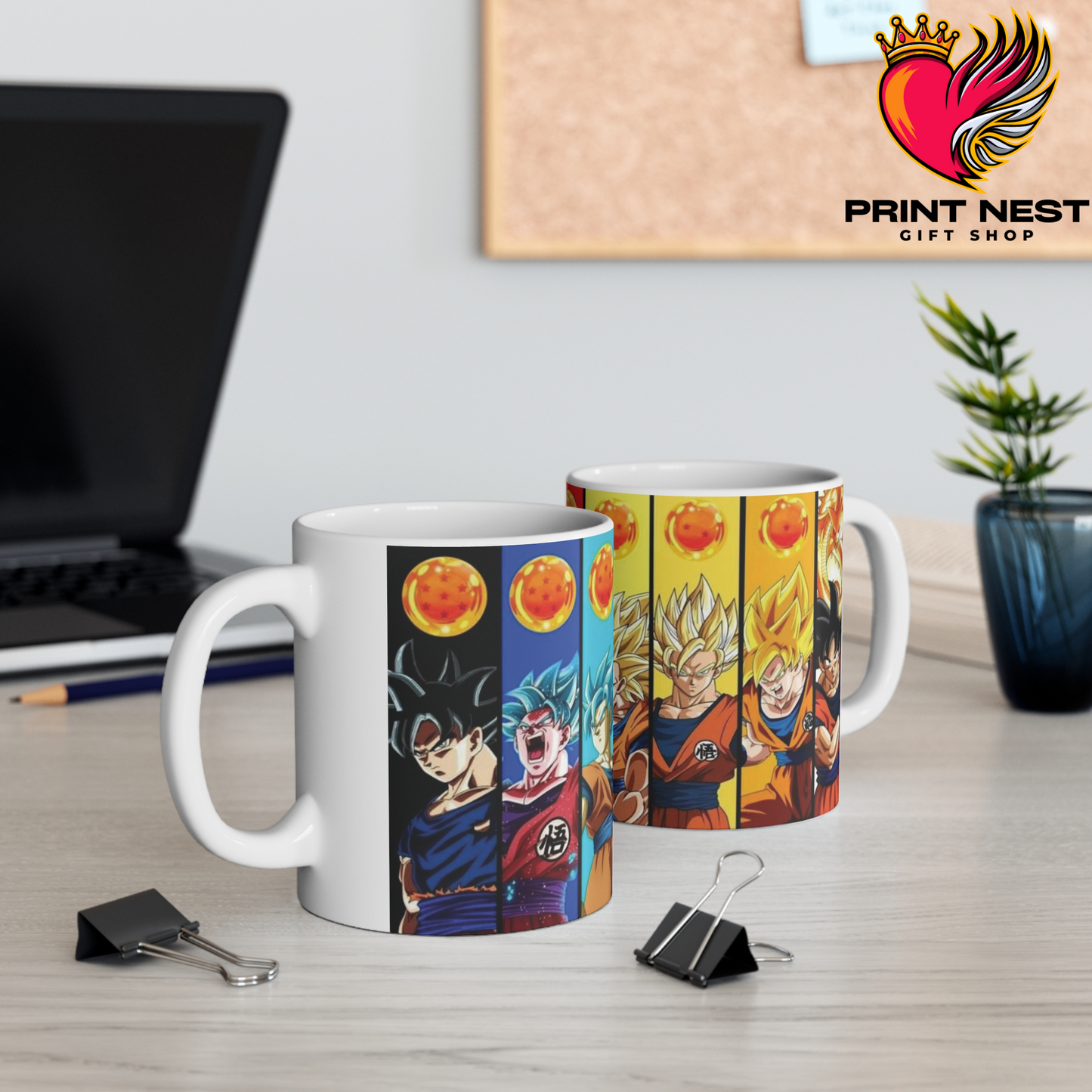 Goku Transformations Mug