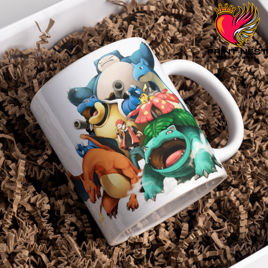 Red's Pokemon Mug