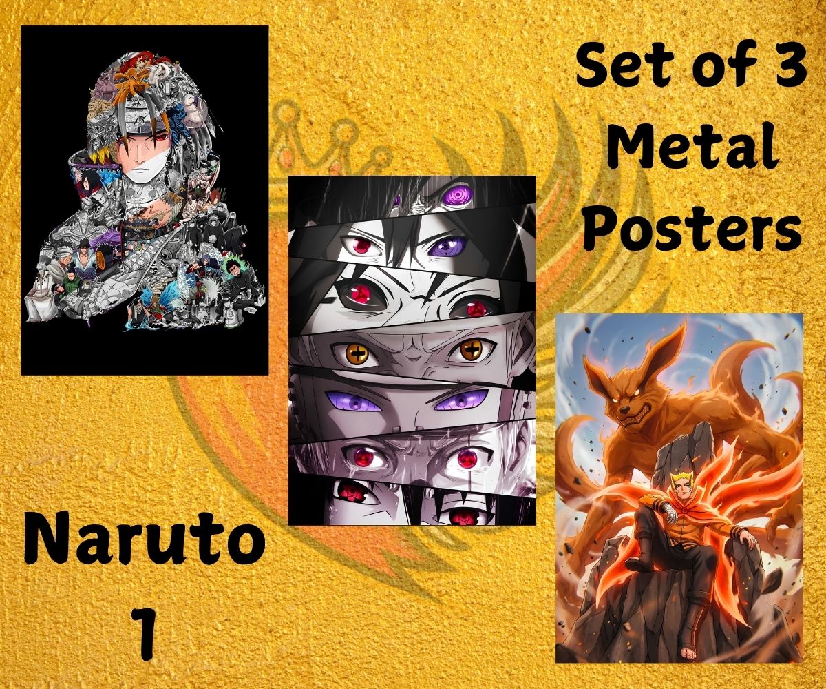 Naruto 01 Metal Poster