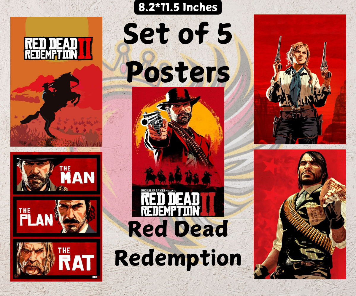 Best Rdr Poster Red Dead Redemption Posters – Print Nest
