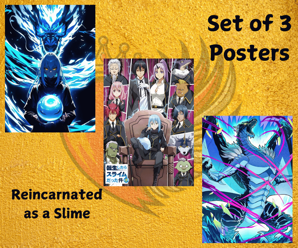Reincarnated as a Slime Posters