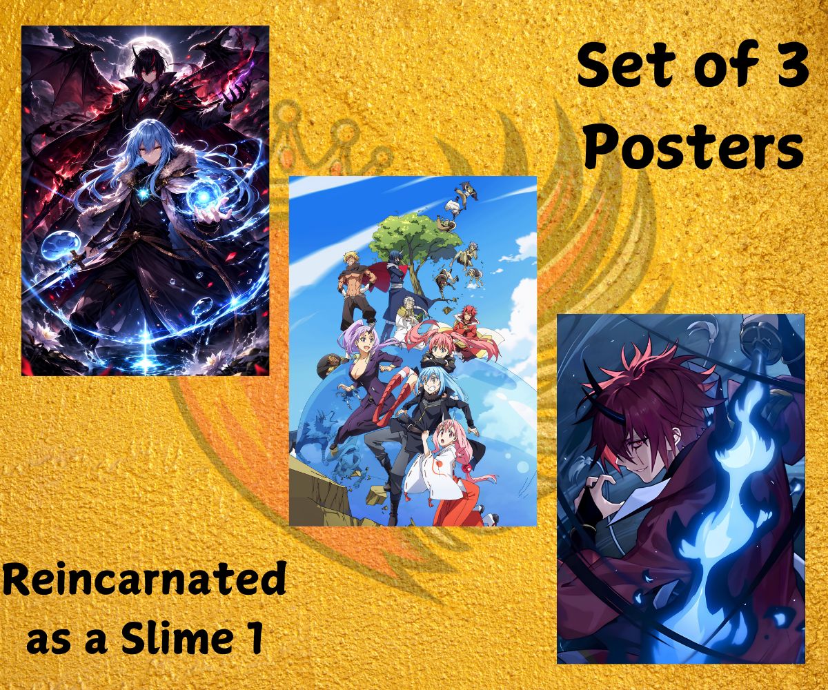 Reincarnated as a Slime 01 Posters
