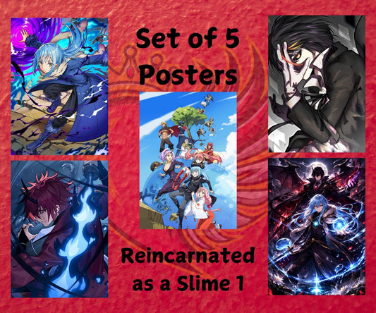 Reincarnated as a Slime 01 Posters