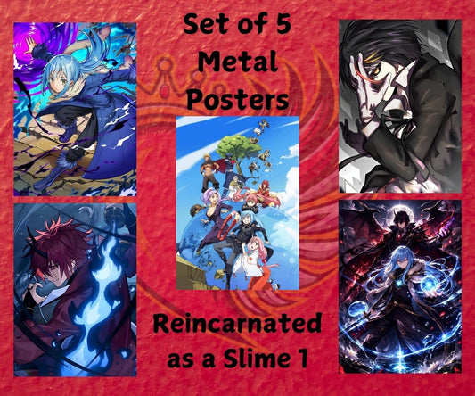 Reincarnated as a Slime 01 Metal Poster