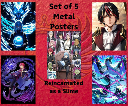 Reincarnated as a Slime Metal Poster