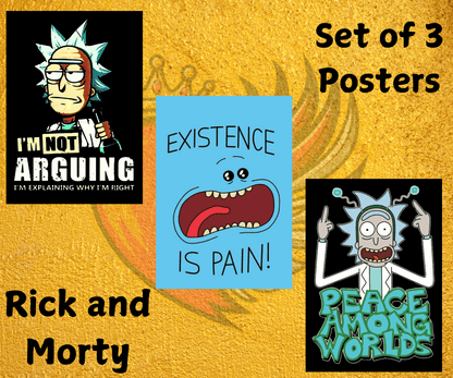 Rick and Morty Posters