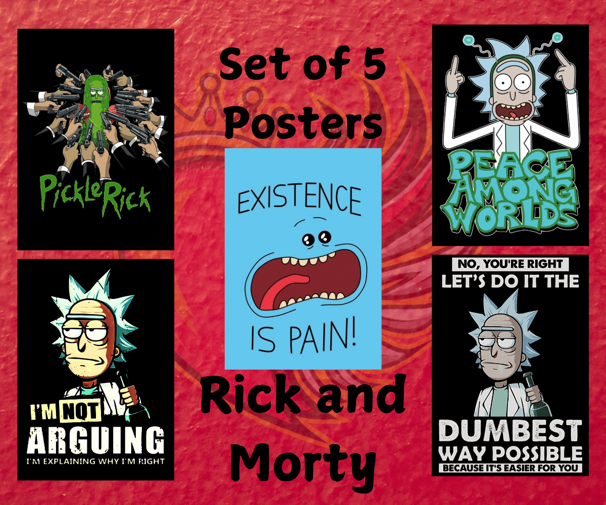 Rick and Morty Posters
