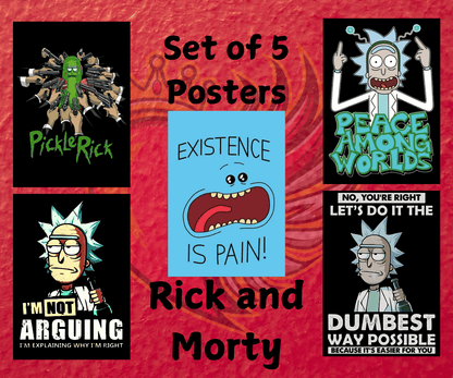 Rick and Morty Posters