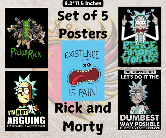 Rick and Morty Posters