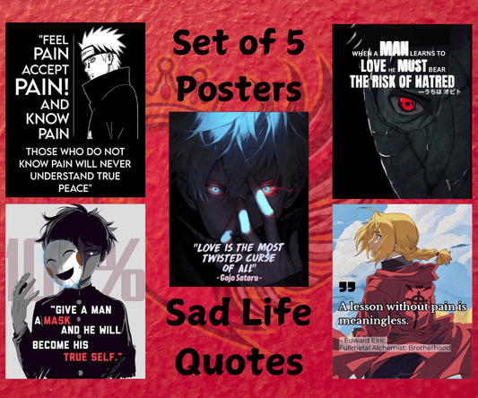 Sad Life Quotes Posters
