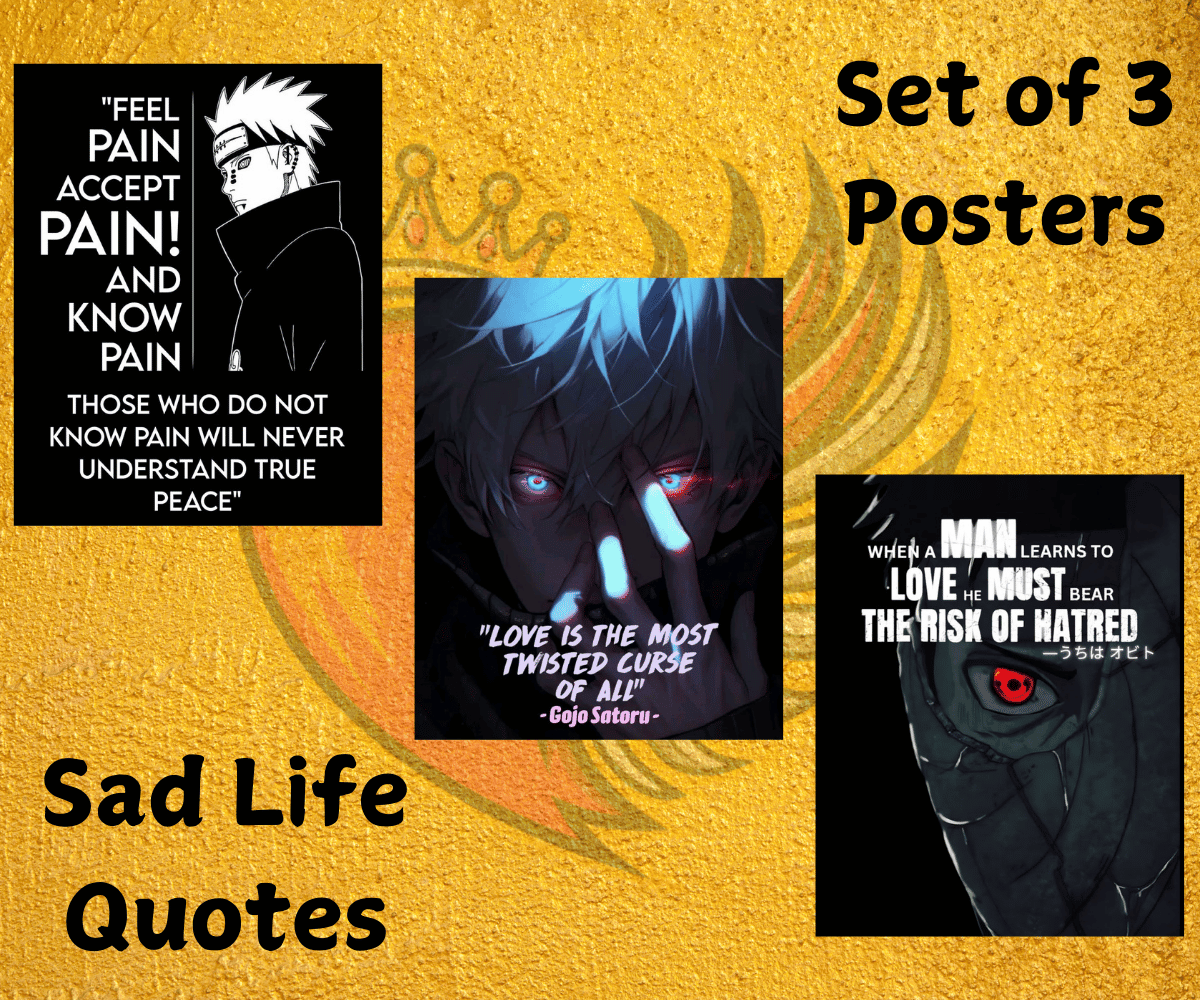 Sad Life Quotes Posters