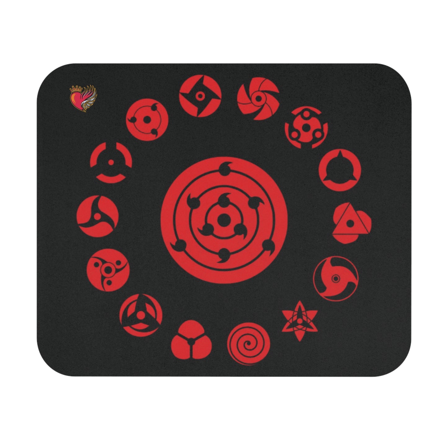 Sharingan Eyes Mouse Pad