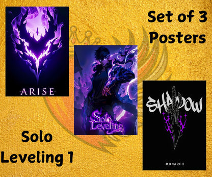 Solo Leveling 01 Posters