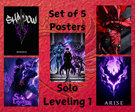 Solo Leveling 01 Posters