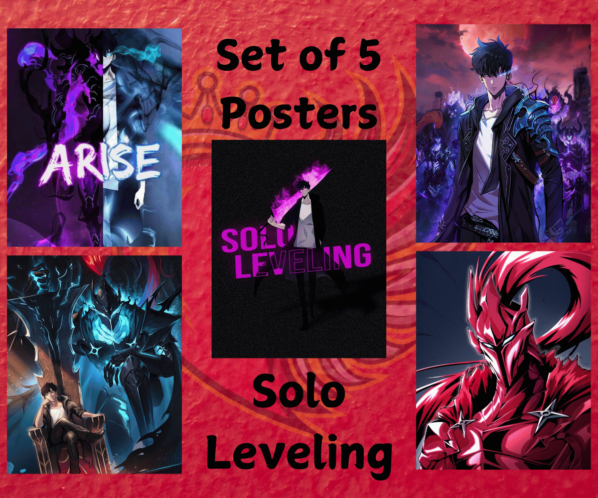 Solo Leveling Posters