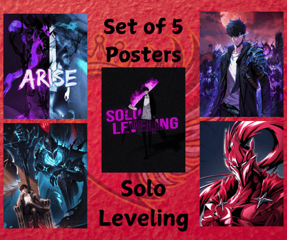 Solo Leveling Posters
