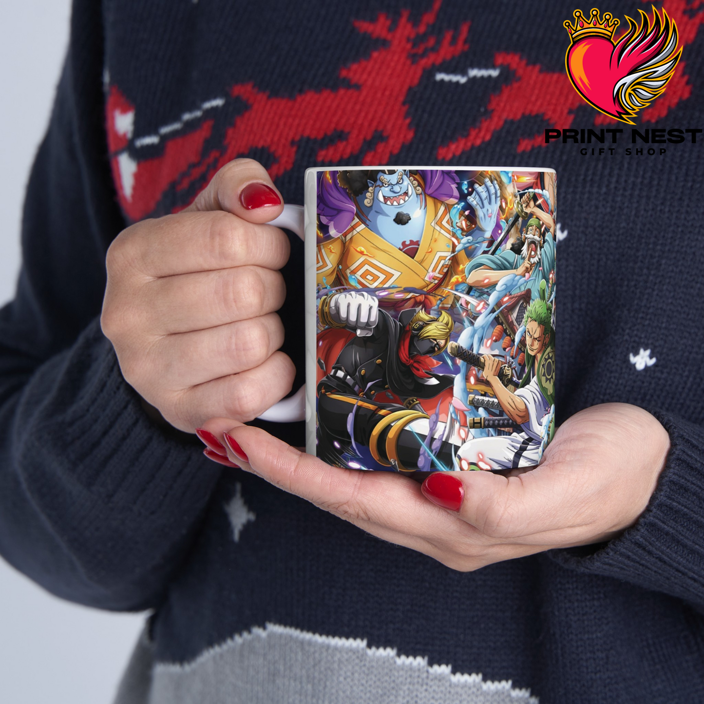 Straw Hat Pirates Wano Mug