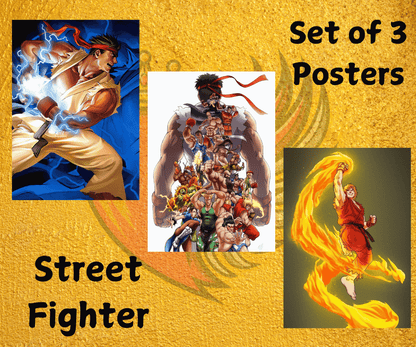 Street Fighter Posters