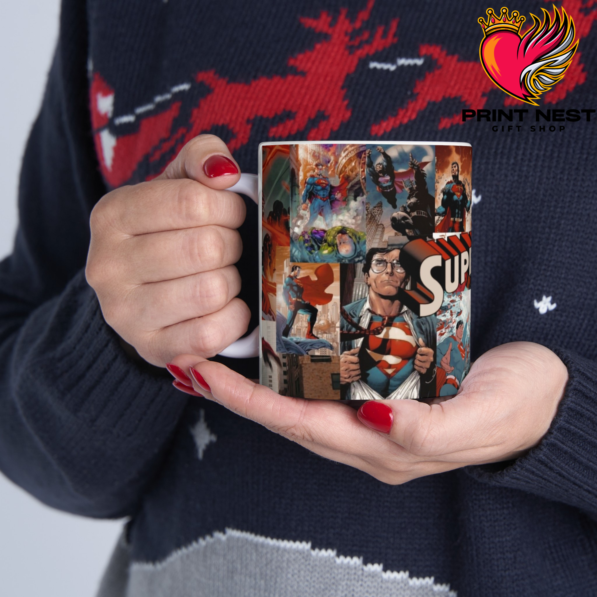 Superman mug