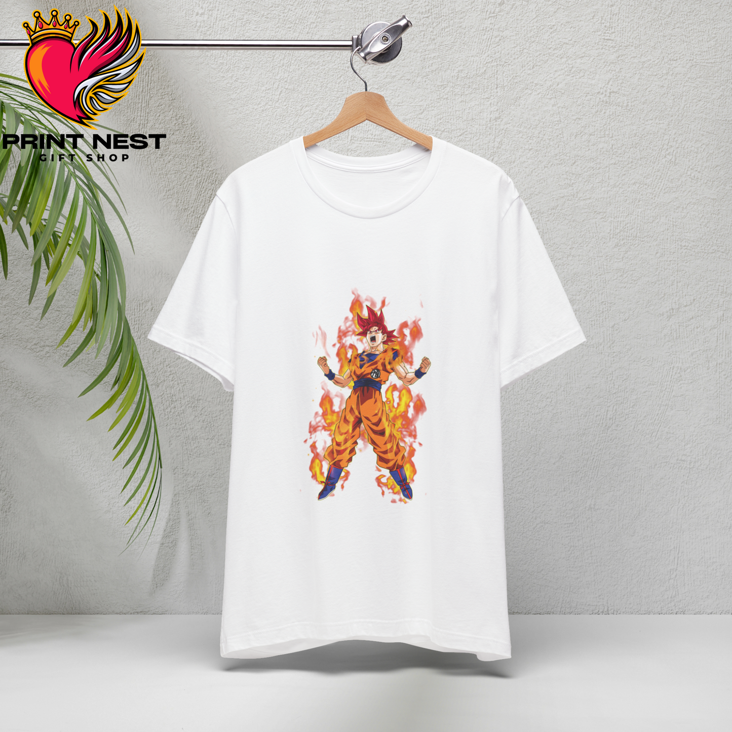 Goku Super Saiyan god T Shirt