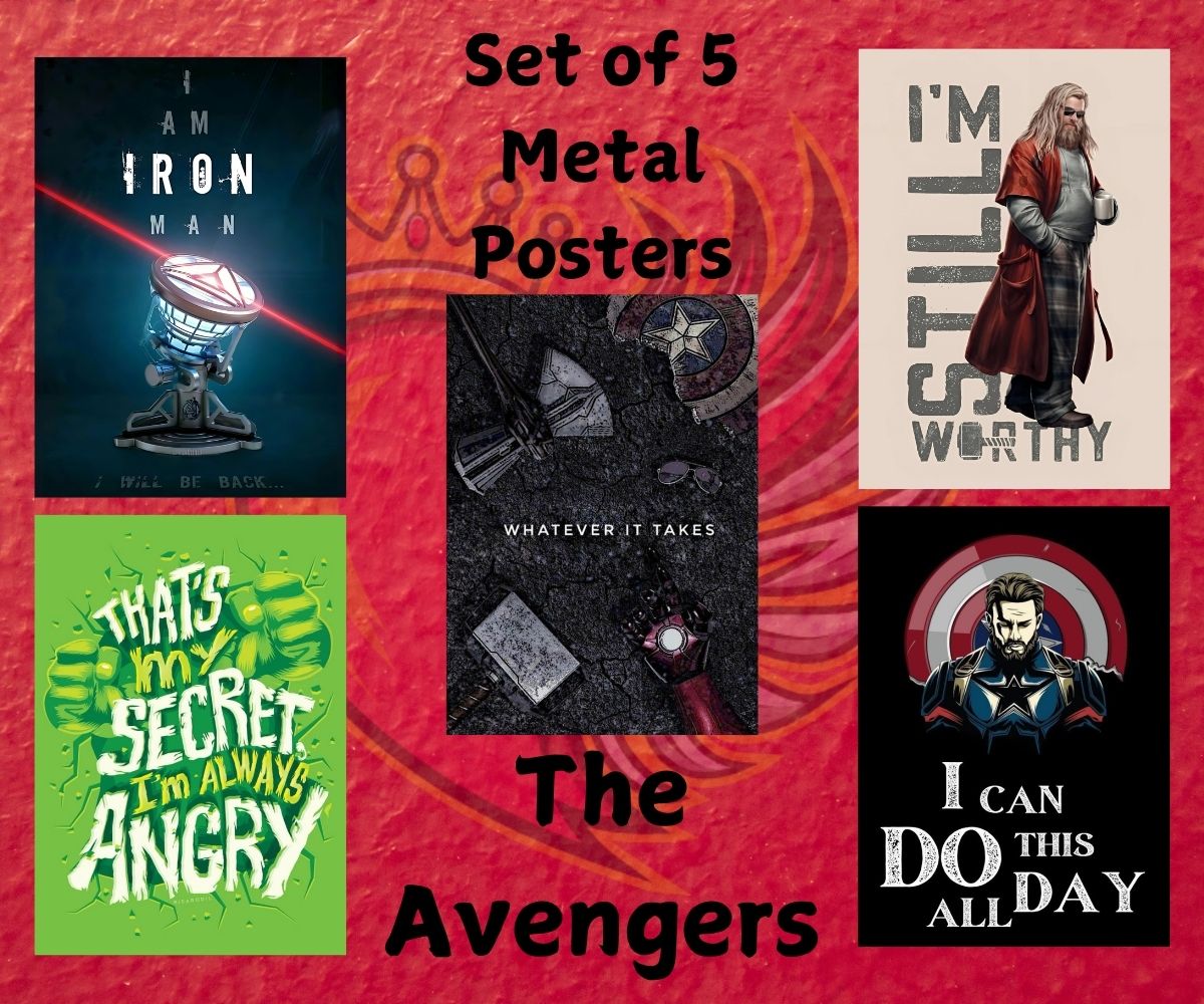 The Avengers Metal Posters