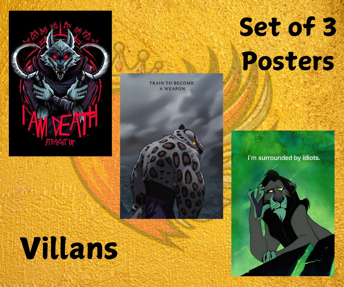 Villans Posters