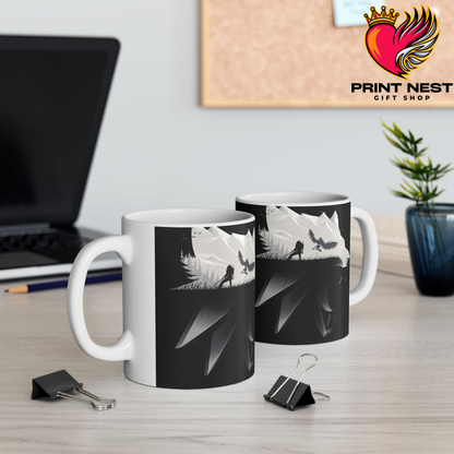 White Wolf Mug